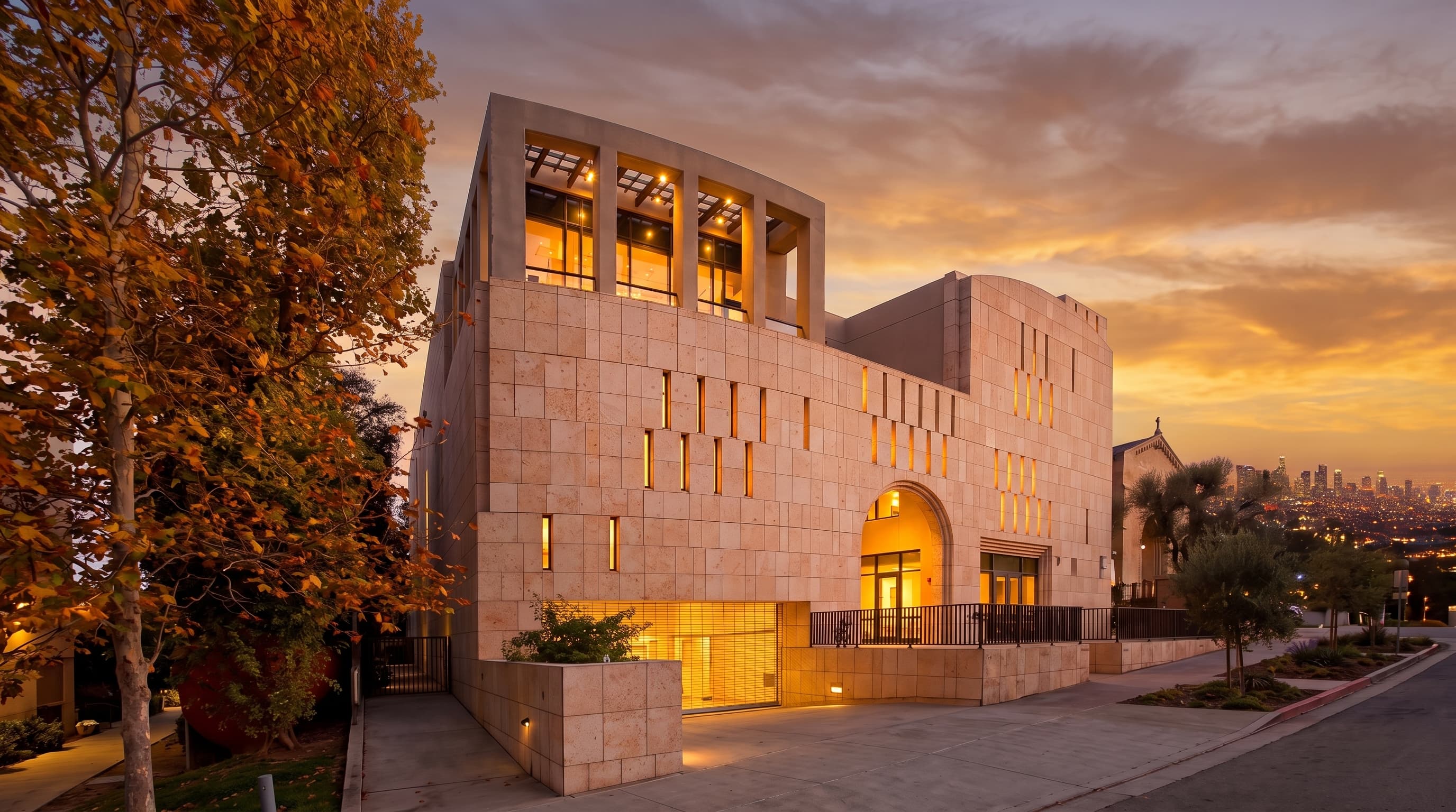 building-exterior-golden-hour