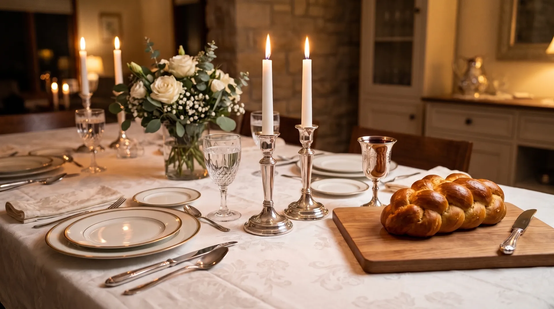 shabbat-table-setting